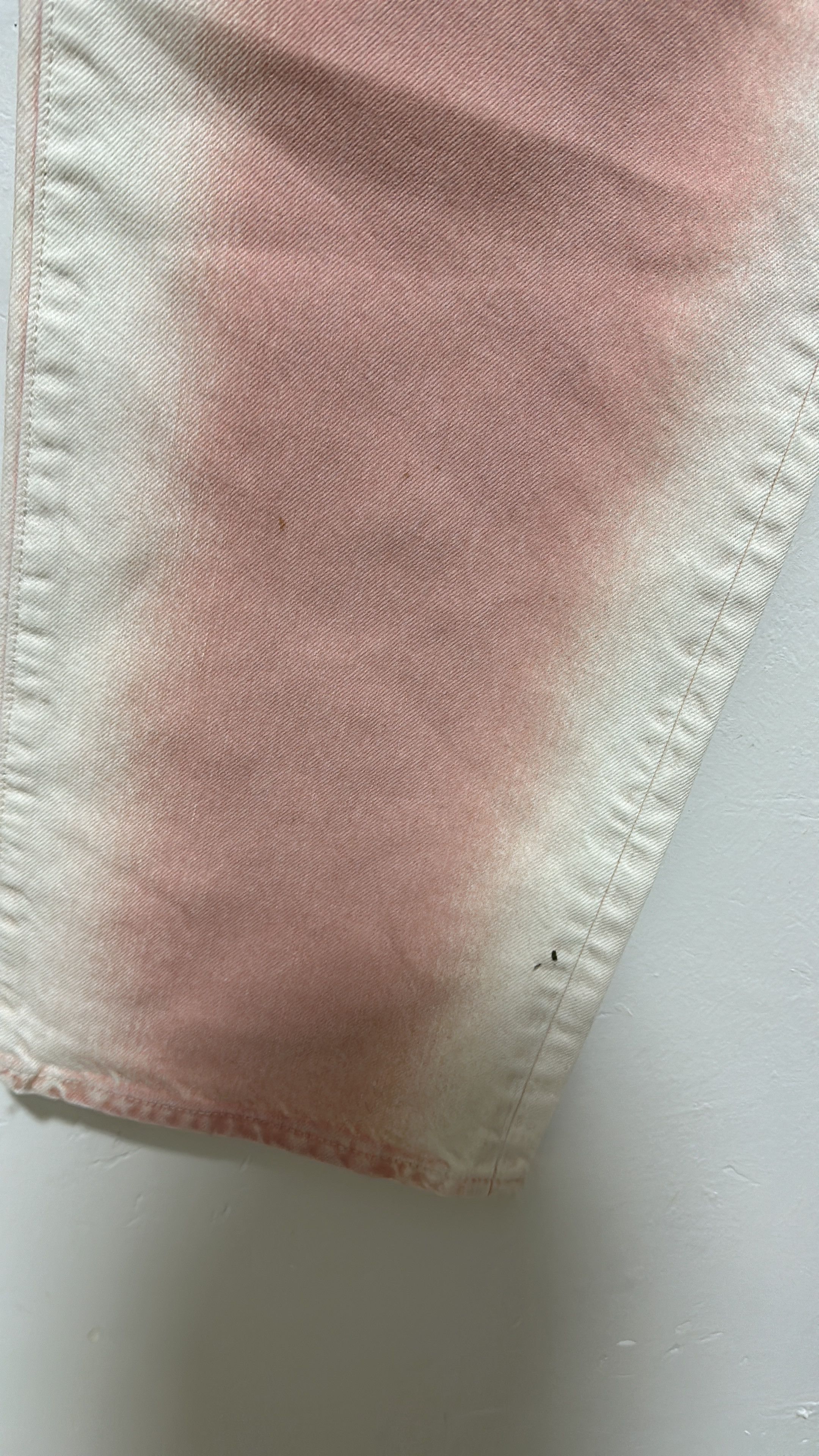 Stussy Stussy Spray Dyed Big Ol Jean Size 28 Faded Pink Size US 28 / EU 44 - 3 Thumbnail