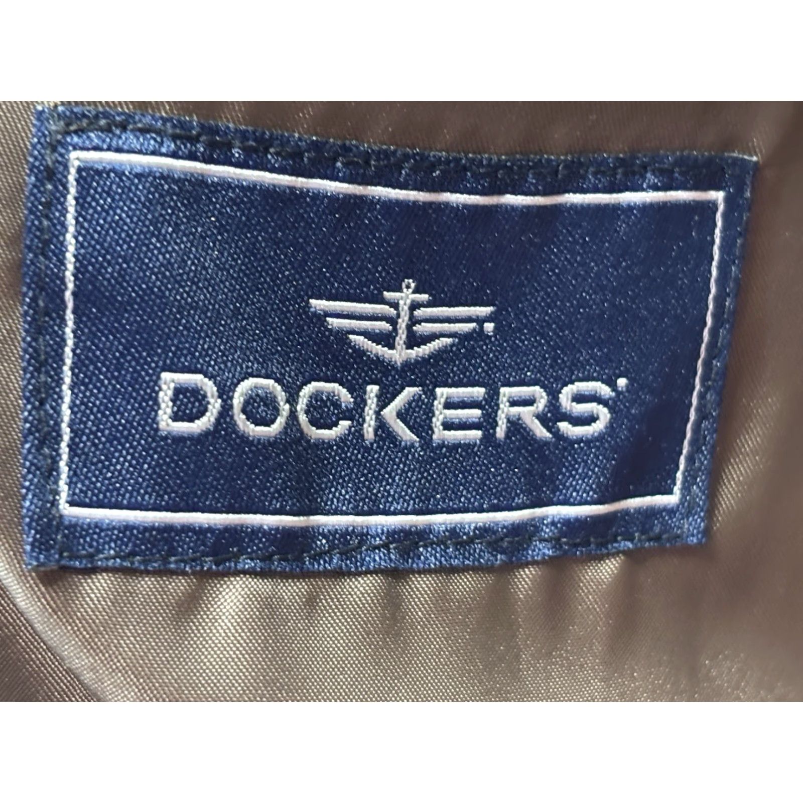 Dockers DOCKERS CORDUROY BLAZER JACKET Sz 42L Men’s Brown Academia Sport Coat Blazer Jacket Notch Lapel Classic Sports Fall Spring Winter Long Size 42L - 7 Thumbnail