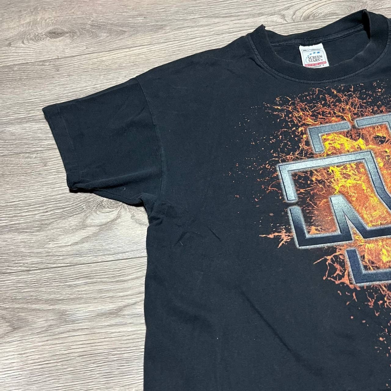 Vintage Rammstein T-Shirt Vintage Merch Fruit of the loom 2000 Size US XL / EU 56 / 4 - 3 Thumbnail