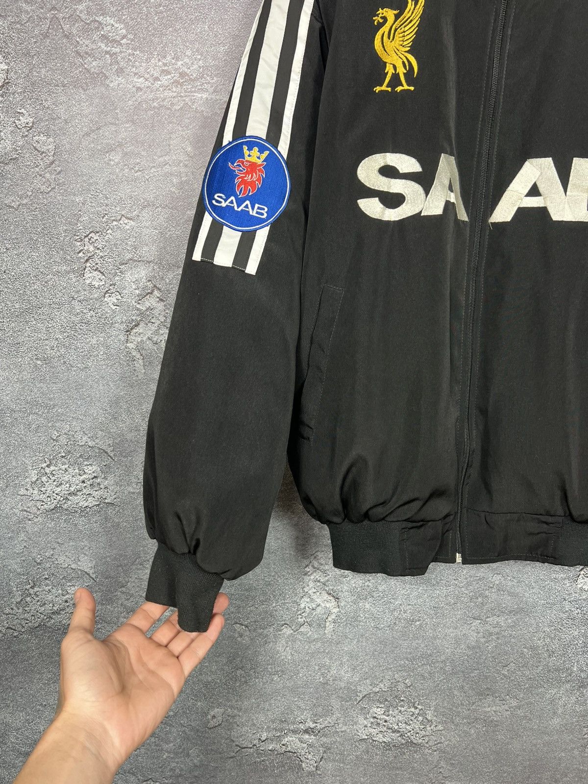 Vintage Vintage Liverpool SAAB Racing Jacket Bomber Size US M / EU 48-50 / 2 - 5 Thumbnail