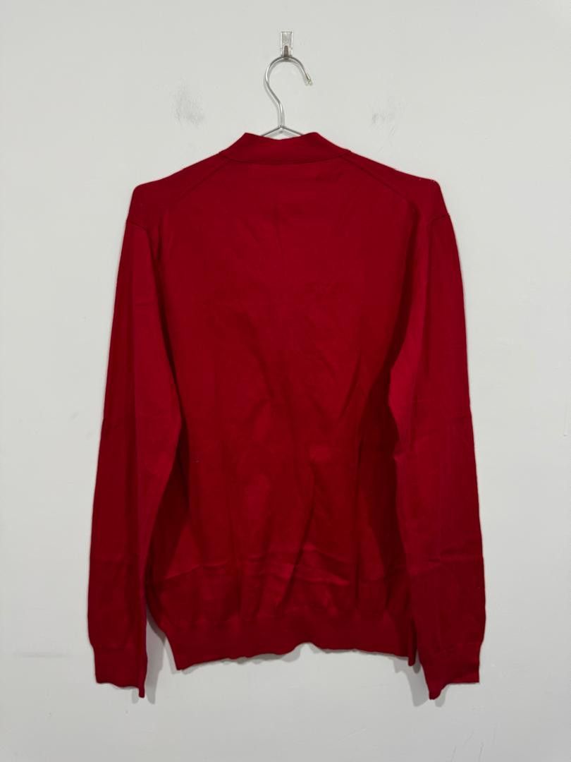 Comme des Garcons AD2015 CDG Play Heart Men's Red Cardigan Size US XL / EU 56 / 4 - 3 Thumbnail