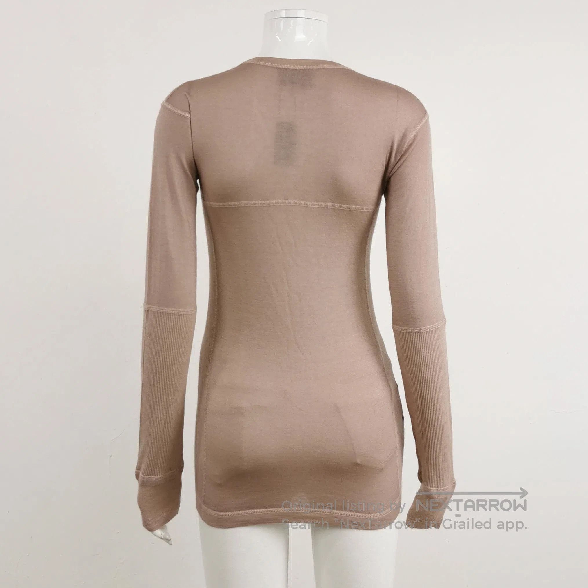 Prada Prada Cashmere Logo Long Sleeve Knit Top . Size M / US 6-8 / IT 42-44 - 2 Thumbnail