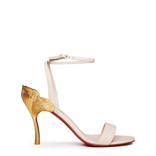 Christian Louboutin Ginko Girl 85mm Leather Sandals Size US 9 / IT 39 - 1 Thumbnail