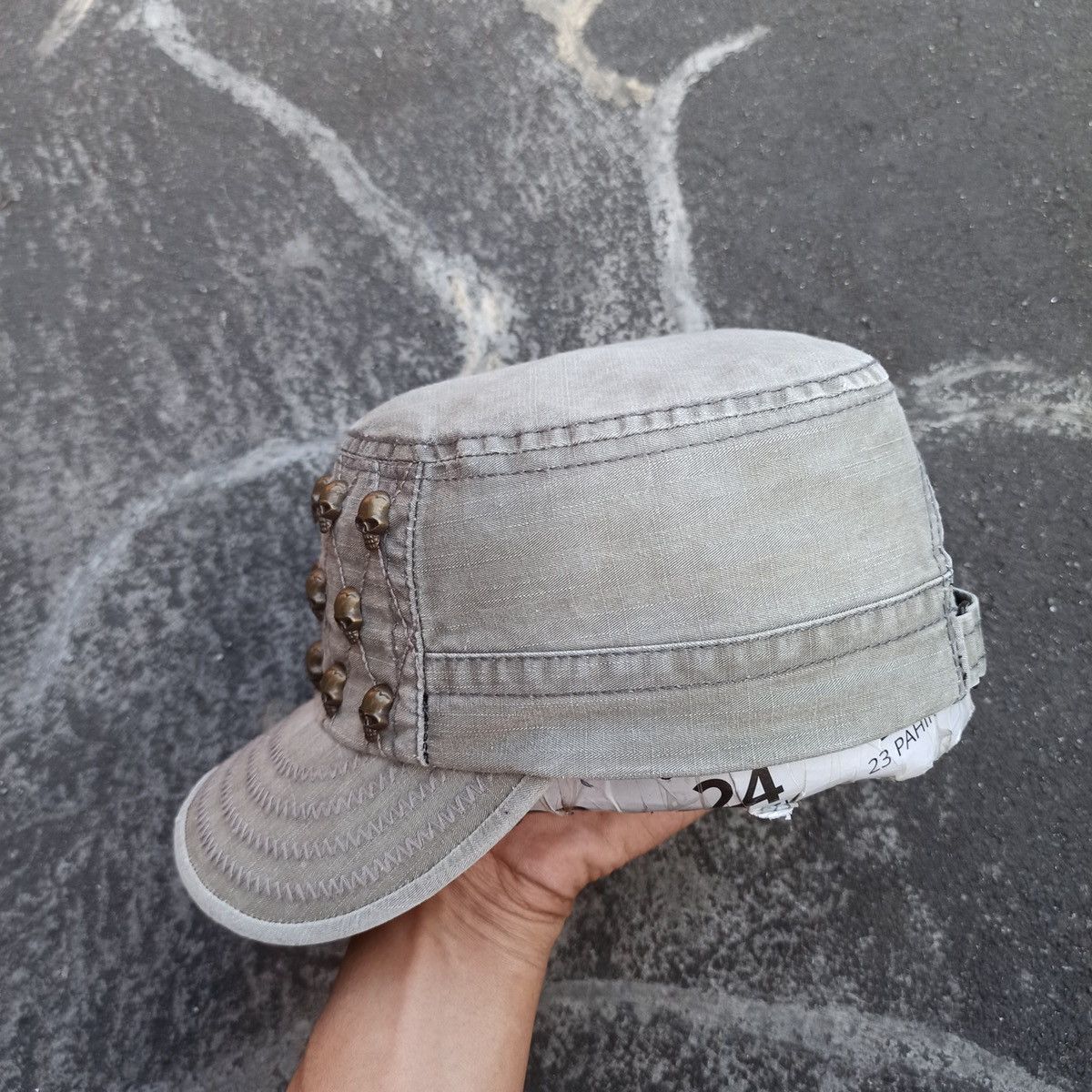 Unsound Rags SICK.. skull iron cadet hat Size ONE SIZE - 7 Thumbnail