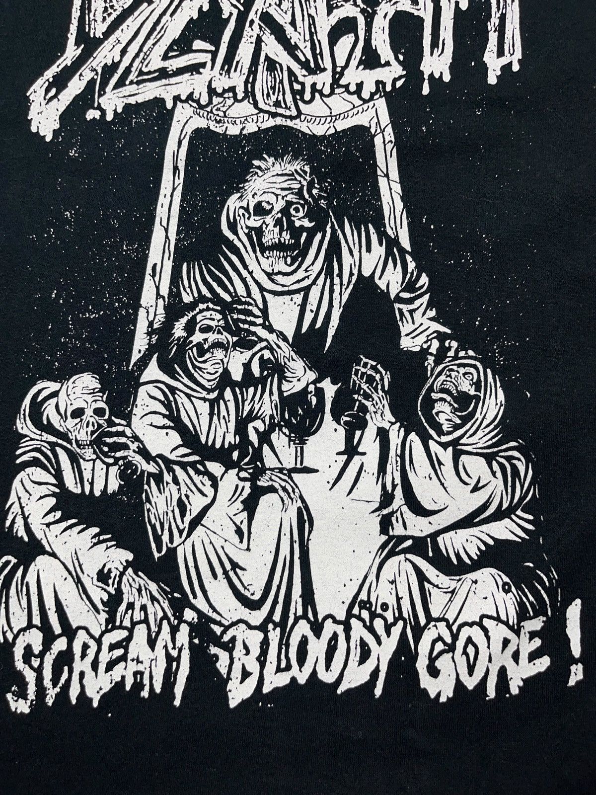 Band Tees Death Scream Bloody Gore! Band T-shirt Vintage Style Slayer Size US L / EU 52-54 / 3 - 3 Thumbnail