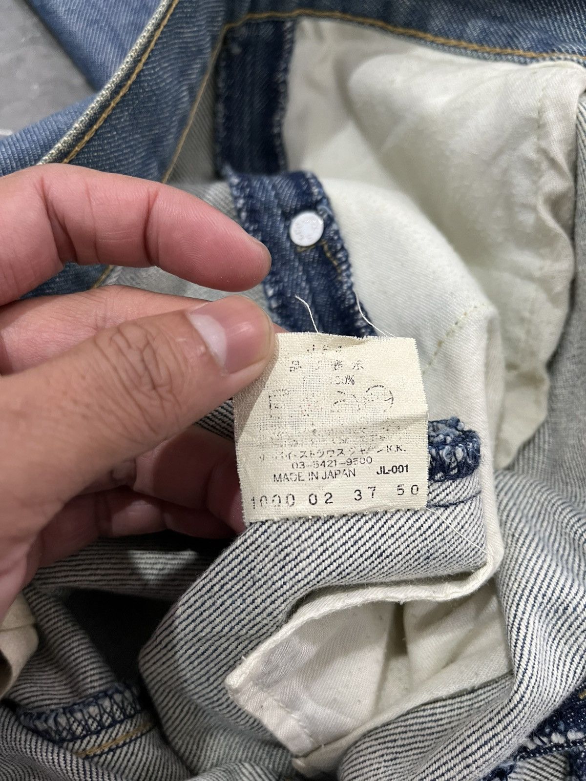 Levi's Levis engineered buckel back jeans Size US 30 / EU 46 - 7 Thumbnail