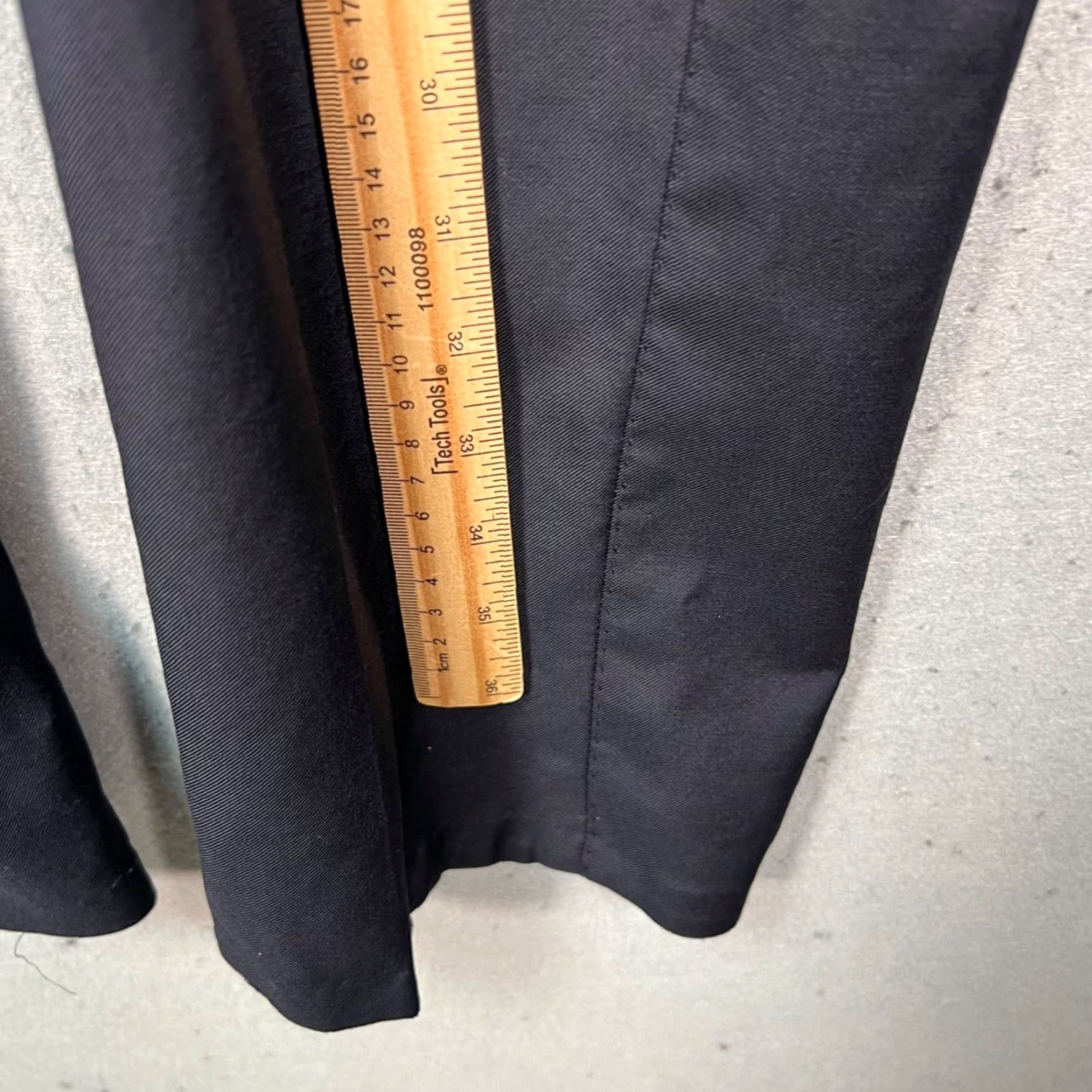 Suitsupply Suitsupply Suit 2 Piece Mens 48 Slim Black Wool Polyester Formal Jacket Flat Front Dress Pants Wedding Size 48R - 5 Thumbnail