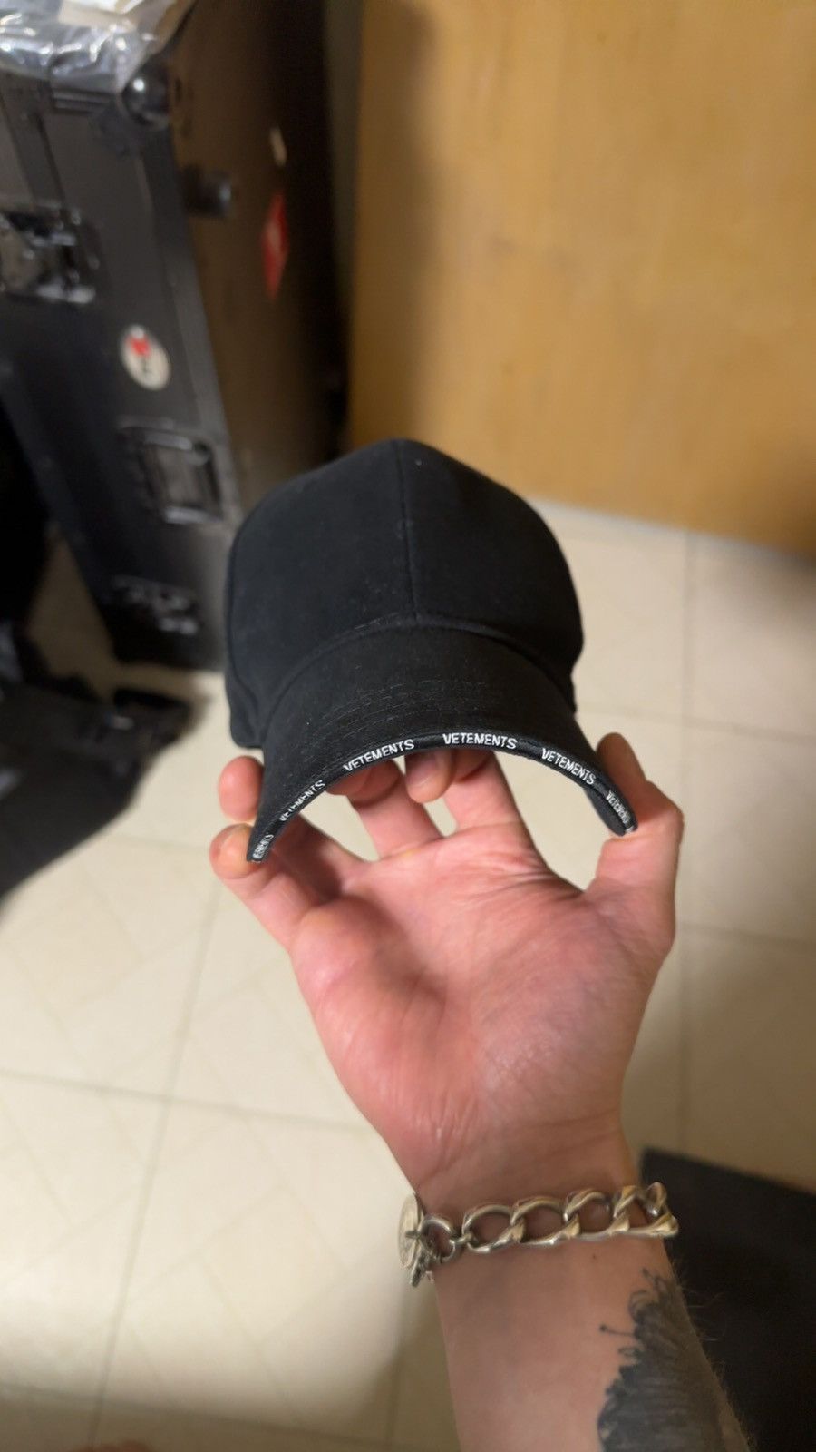 Vetements Vetements black cap Size ONE SIZE - 1 Thumbnail