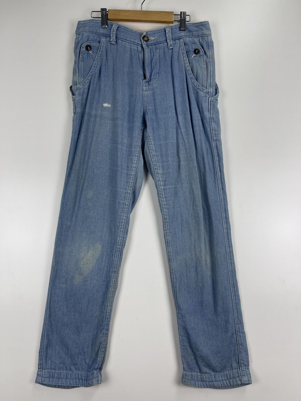 Japanese Brand × Vintage Vintage Camel Road Denim Size US 26 / EU 42 - 3 Thumbnail