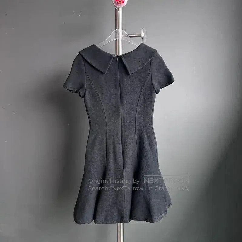 Dior Dior Black Silk Women's Dress . Size S / US 4 / IT 40 - 2 Thumbnail