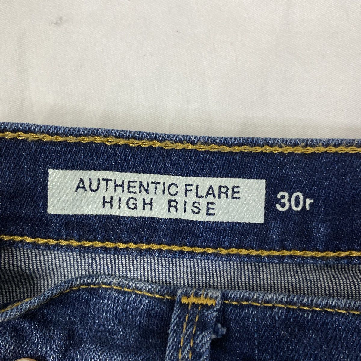 Gap Gap Authentic Flare High Rise Dark Women's Jeans Sz 30R NWT Size 30" / US 8 / IT 44 - 7 Thumbnail