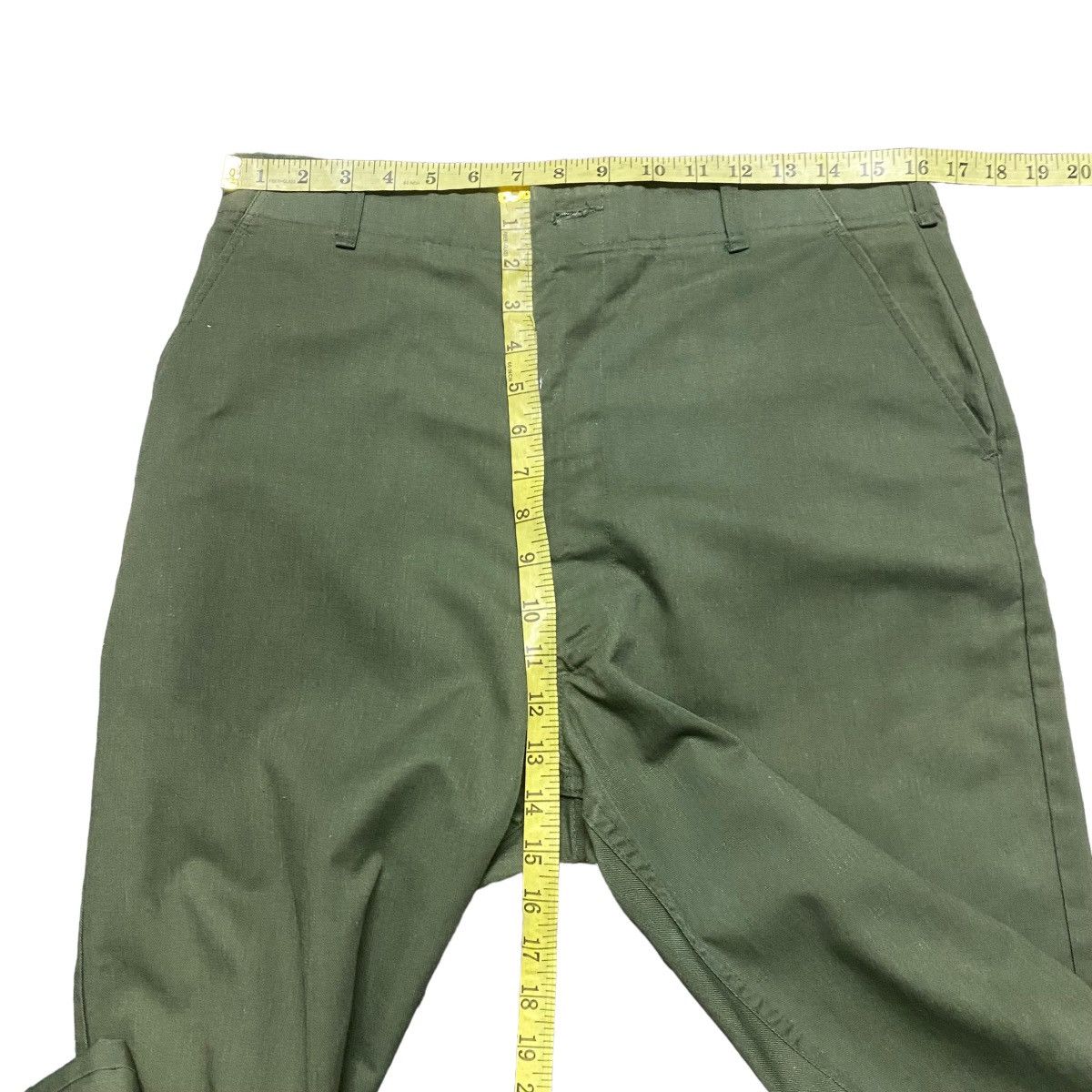Vintage Vintage 80s OG107 Us Army Fatigue Pants Size US 32 / EU 48 - 16 Thumbnail
