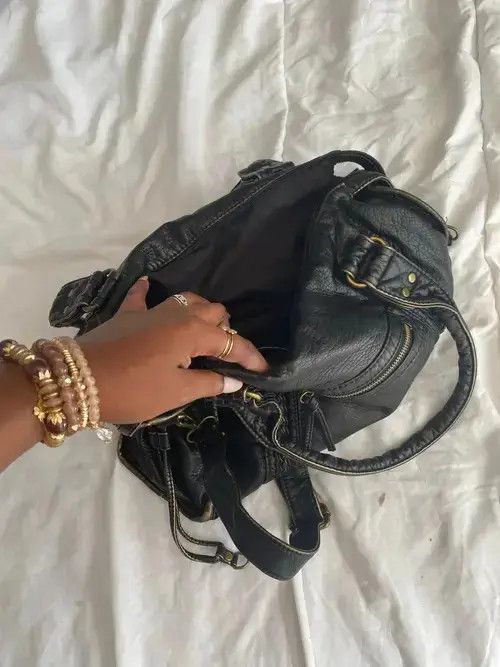 Designer × Japanese Brand Large Capacity Handbag Pu Leather Size ONE SIZE - 4 Thumbnail