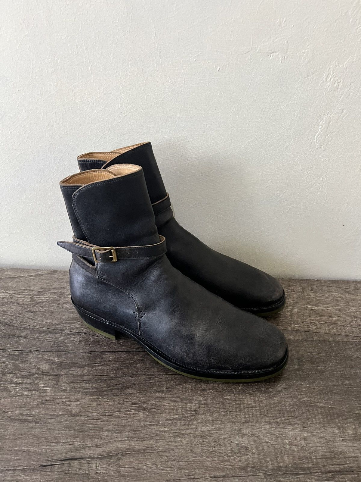 Japanese Brand XBXS JODHPUR HORSEBUTT BOOTS LIKE CLINCH Size US 10 / EU 43 - 4 Thumbnail