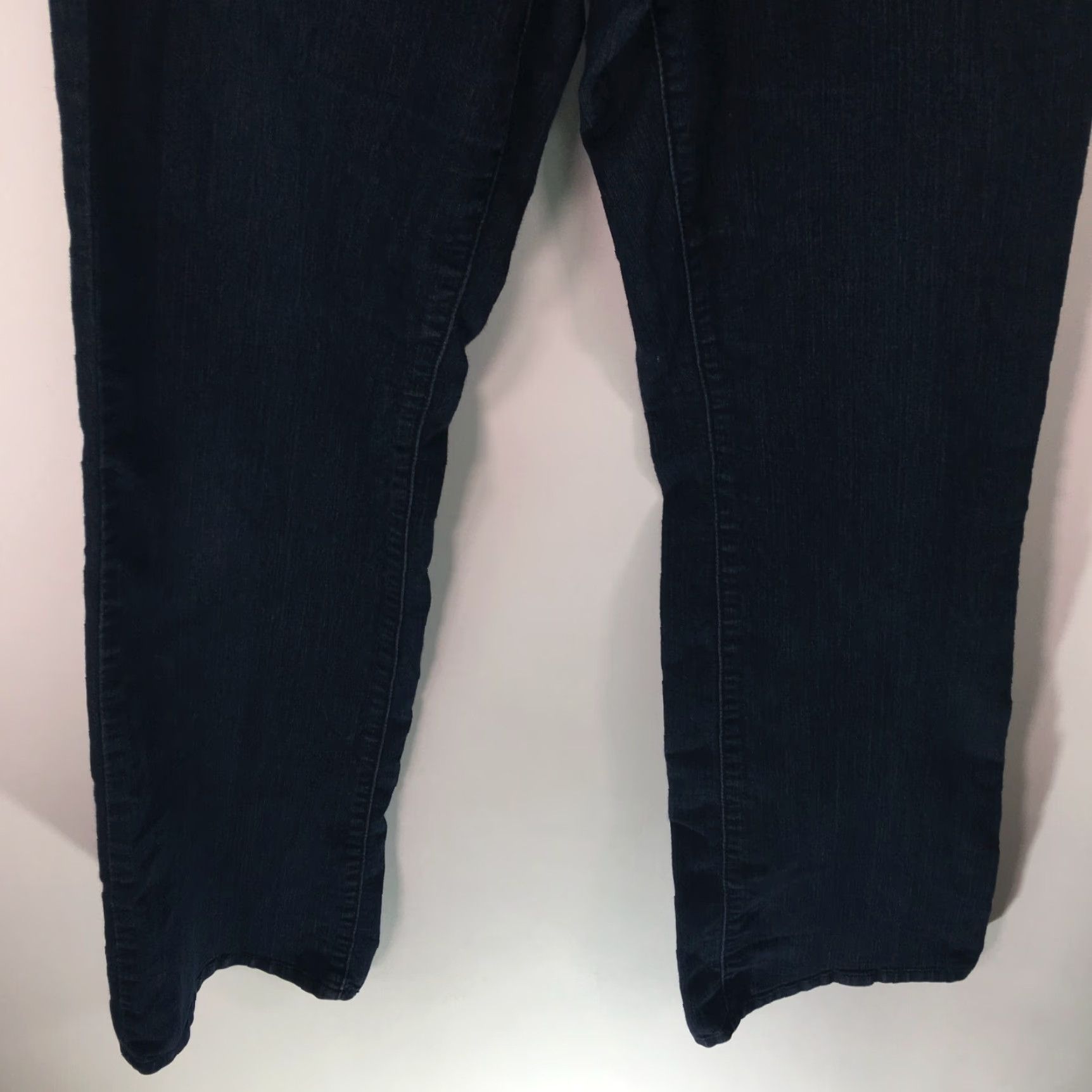NYDJ NYDJ Womens Casual Low Rise Straight Leg Regular Fit Blue Denim Jeans Size 4 Size 27" / US 4 / IT 40 - 6 Thumbnail