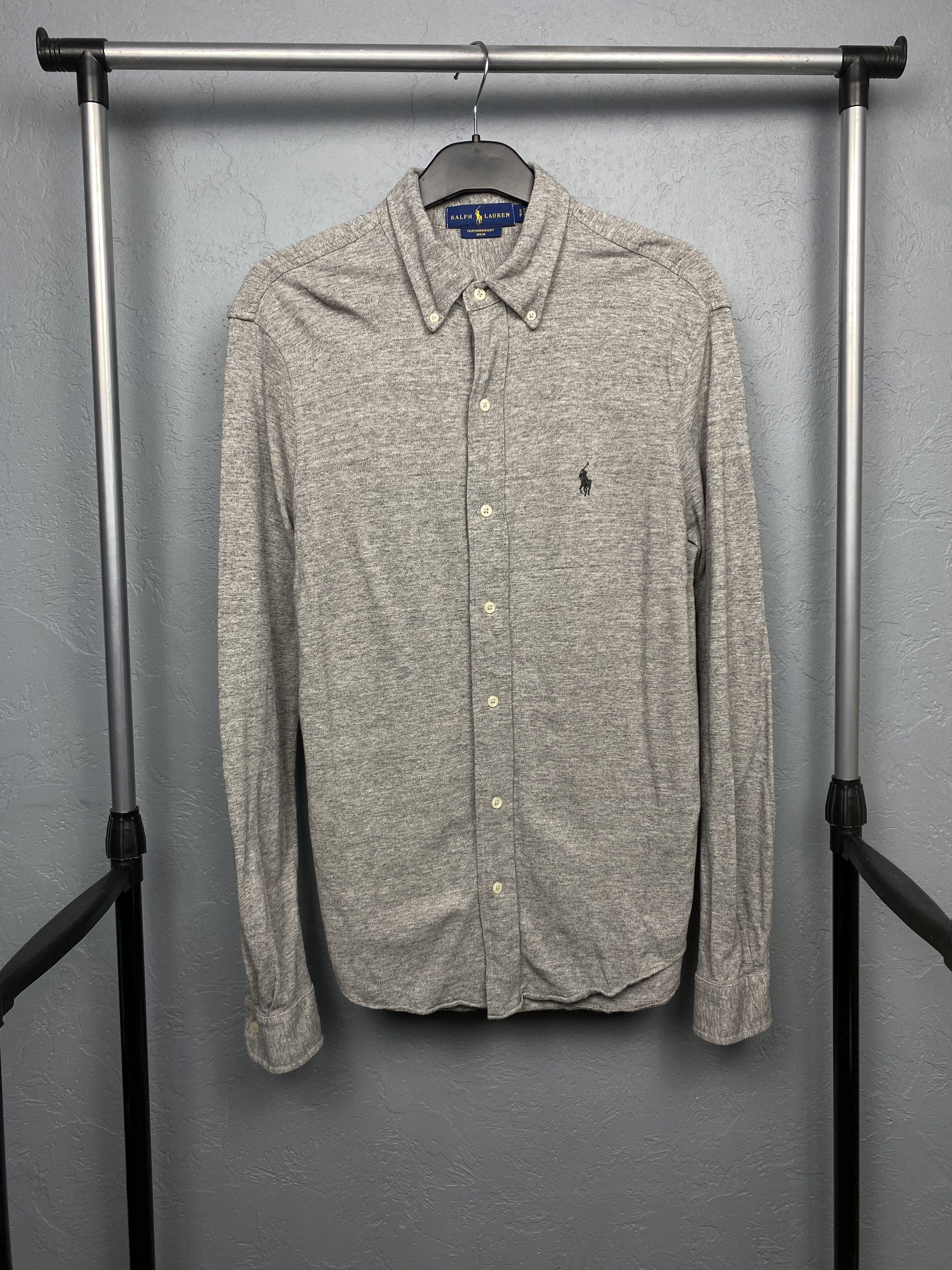 Polo Ralph Lauren Polo Ralph Lauren Mens Featherweight Mesh Knit Shirt Size US S / EU 44-46 / 1 - 1 Thumbnail