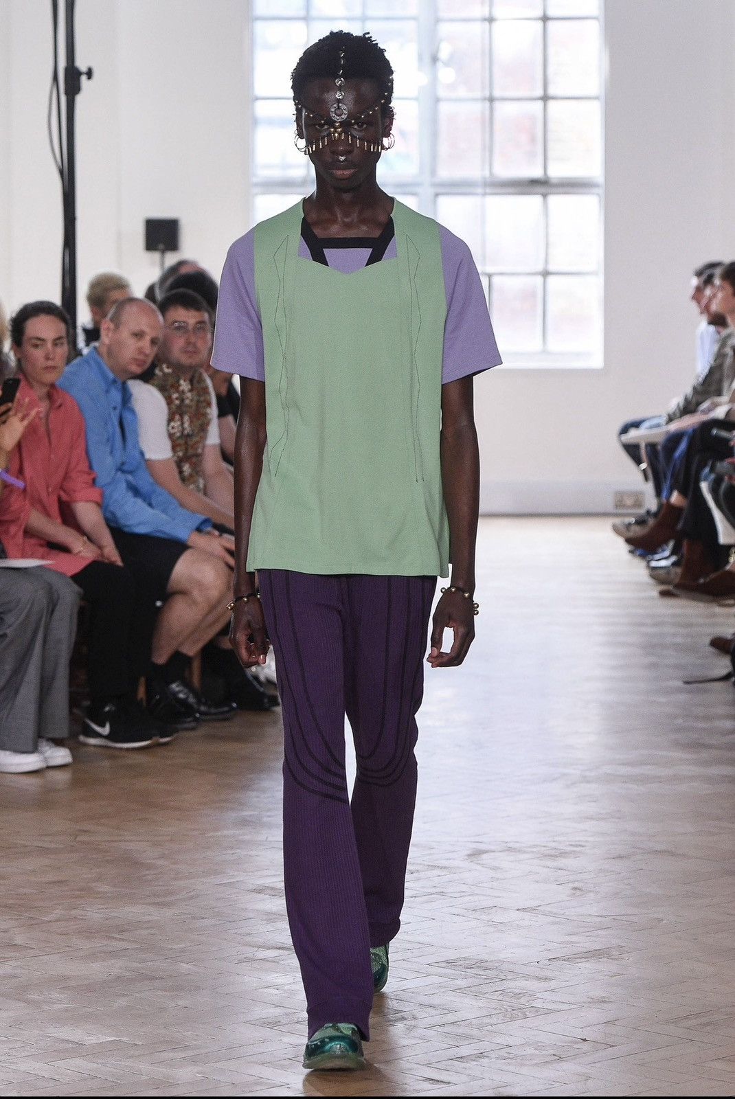 Kiko Kostadinov Runway S/S 2019 colorblock t-shirt Size US S / EU 44-46 / 1 - 7 Thumbnail