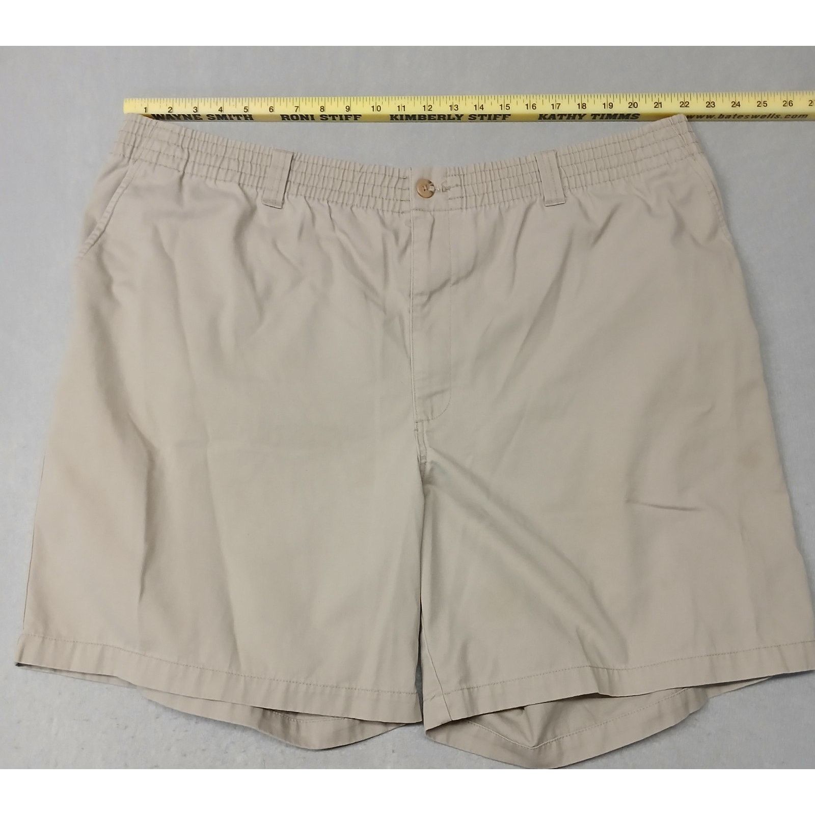 Other Canyon Ridge (2XL) Men's Beige Khaki Stretch Chino Shorts Size US 44 / EU 60 - 2 Thumbnail