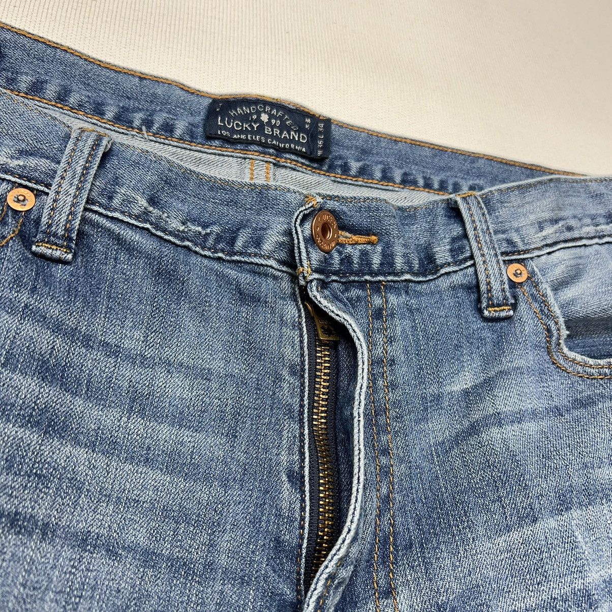 Lucky Brand Lucky Brand Jeans Blue 363 Vintage Straight Denim Stretch Size US 36 / EU 52 - 9 Thumbnail