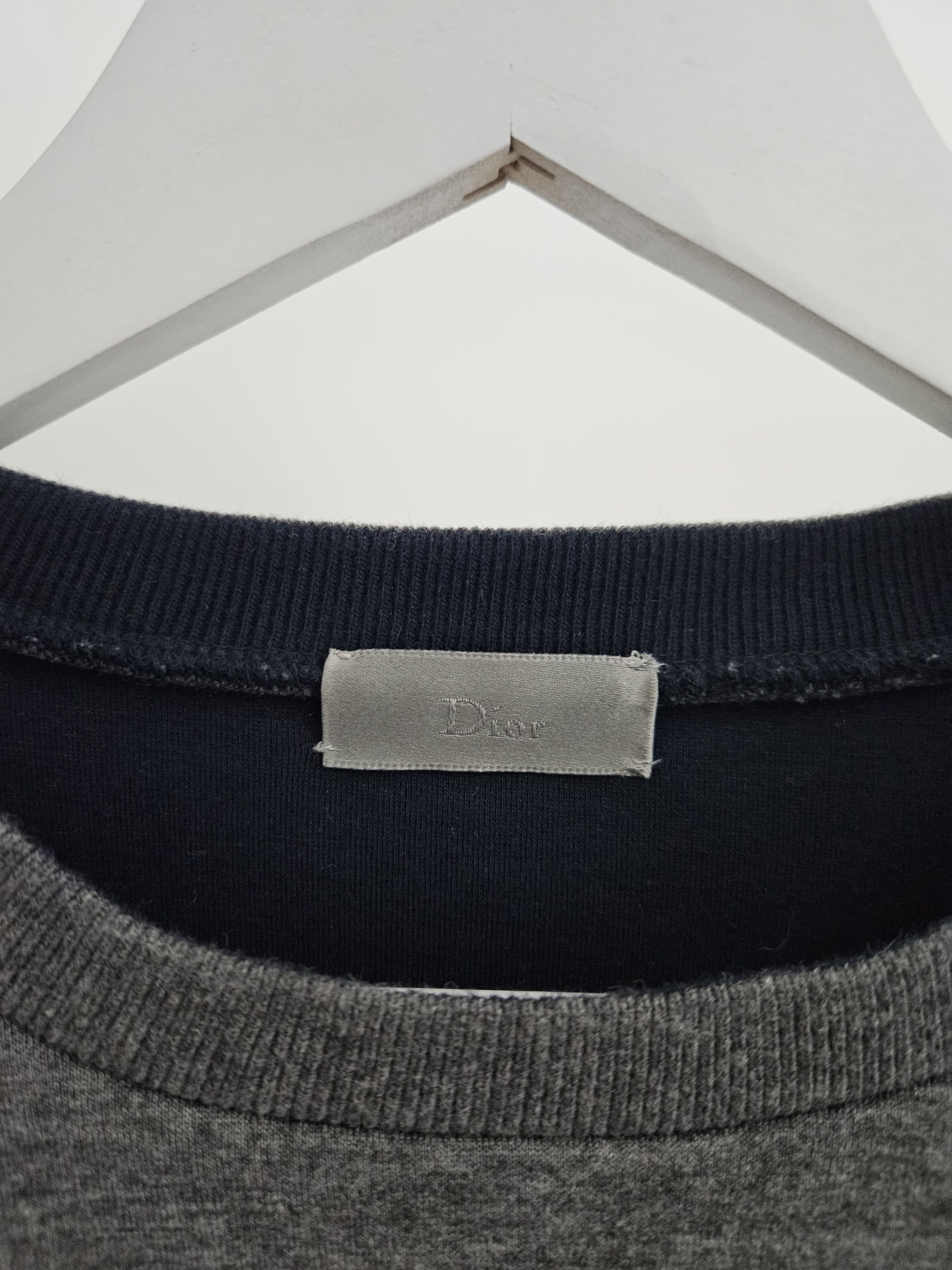 Dior Dior embroidered bee double face crewneck sweatshirt Size US M / EU 48-50 / 2 - 13 Thumbnail