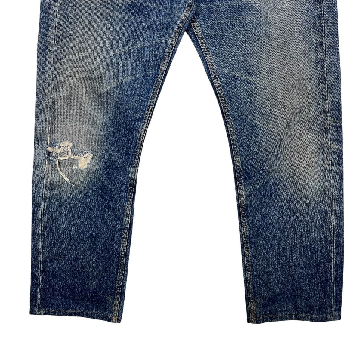 Levi's Vintage Y2k Levis Lot 505 Distressed Denim Size US 30 / EU 46 - 4 Thumbnail