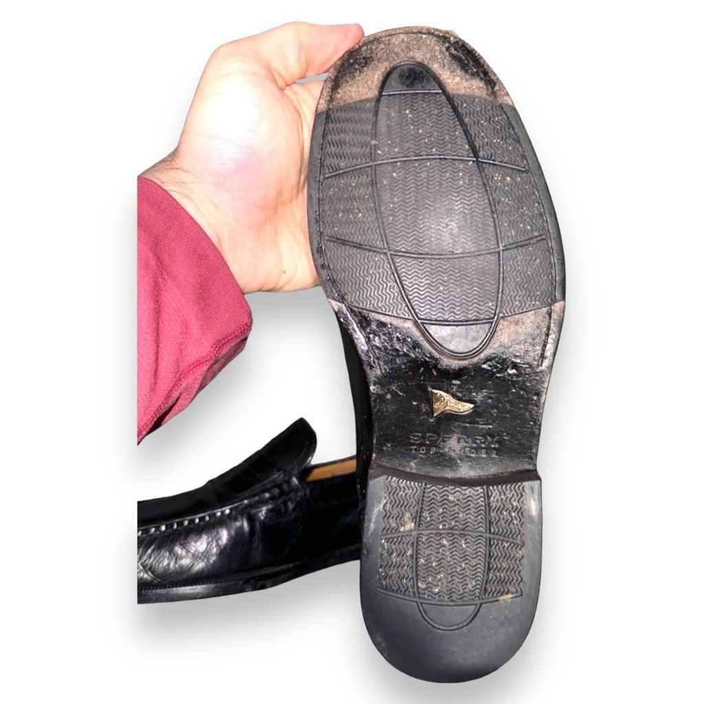 Sperry Black Sperry Gold Cup Leather Penny Loafers Size 9 Size US 9 / EU 42 - 8 Thumbnail