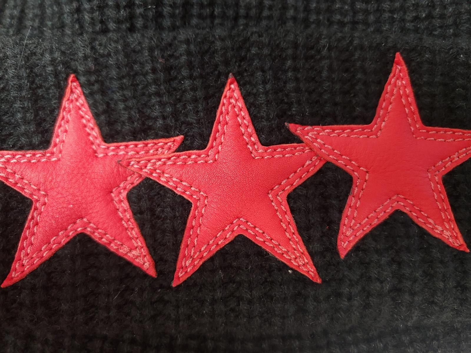 Chrome Hearts Chrome Hearts Leather Star Patch Beanie in Black Size ONE SIZE - 5 Thumbnail