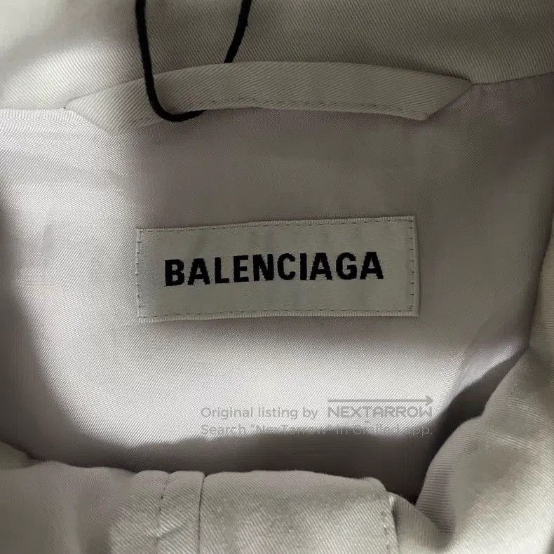 Balenciaga Balenciaga White 3B embroidered cotton jacket Size US XXS / EU 40 - 3 Thumbnail