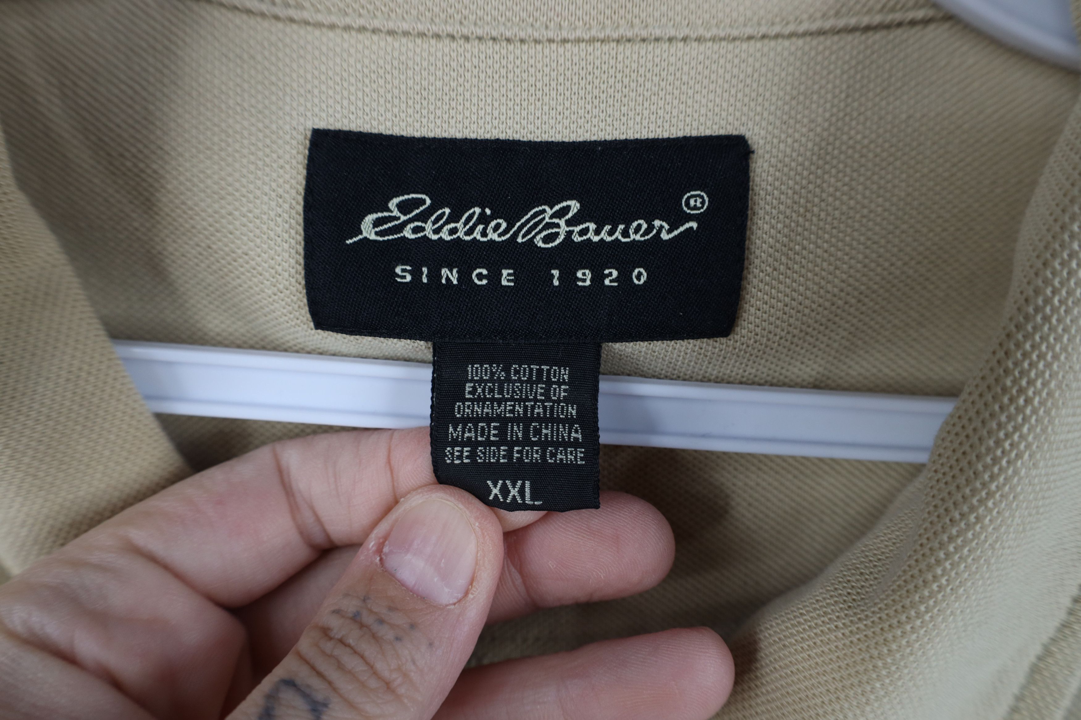 Eddie Bauer Vintage 90s Eddie Bauer Flower Short Sleeve Polo Shirt Size US XXL / EU 58 / 5 - 7 Thumbnail