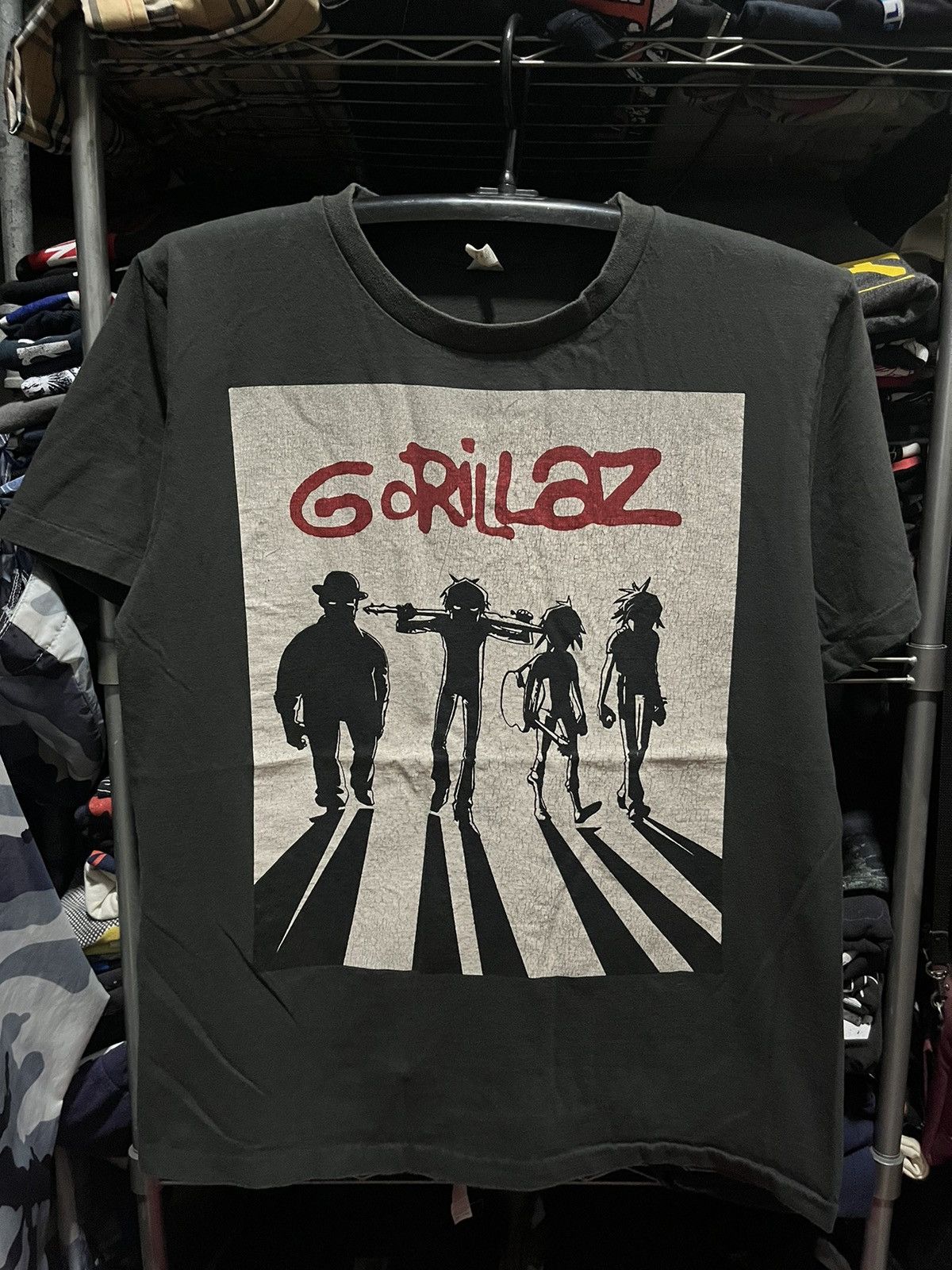 Band Tees Gorillaz Electronic Trip Hop UK Band Tee 90s (single stitch) Size US M / EU 48-50 / 2 - 1 Thumbnail