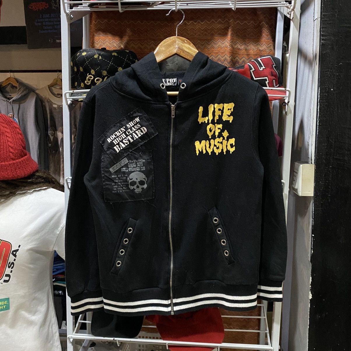Hysteric Glamour Sex Pot Revenge Japanese Punk Hoodie Size US S / EU 44-46 / 1 - 1 Thumbnail
