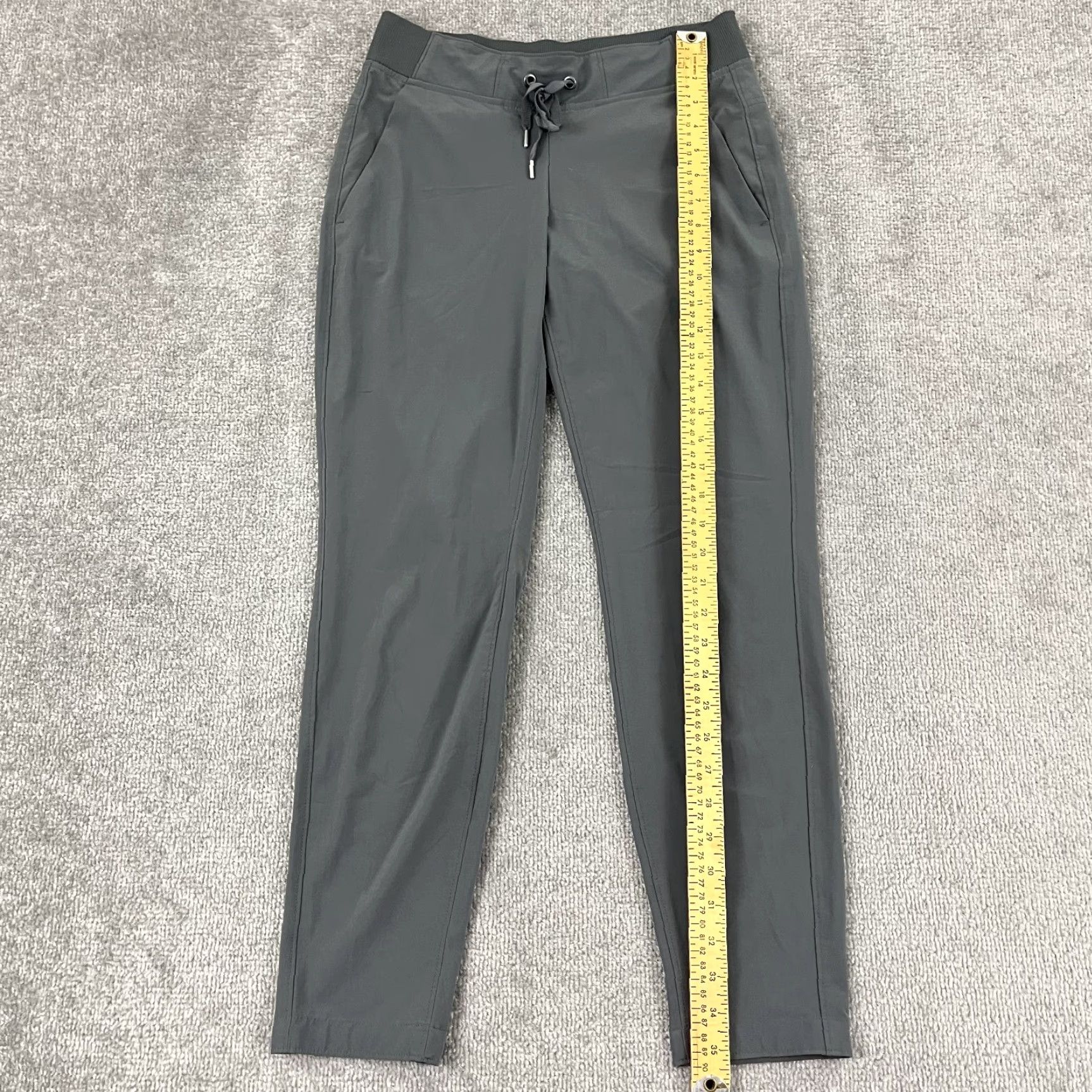 Athleta Athleta Midtown Pants Womens Size 0 / 27.5" Gray Stretch Pockets Casual Size 25" / US 0 / IT 36 - 5 Thumbnail
