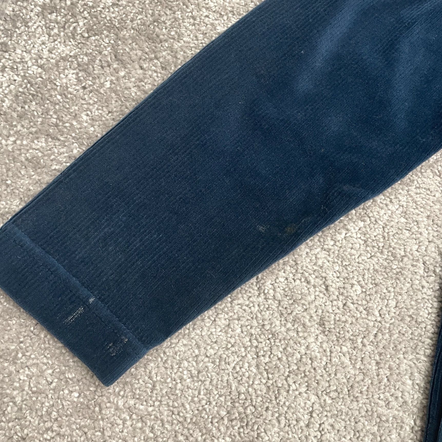 MooRER Jennifer Moore Corduroy Jacket Womens Petite Small Navy Blue Full Zip Casual Size S / US 4 / IT 40 - 7 Thumbnail