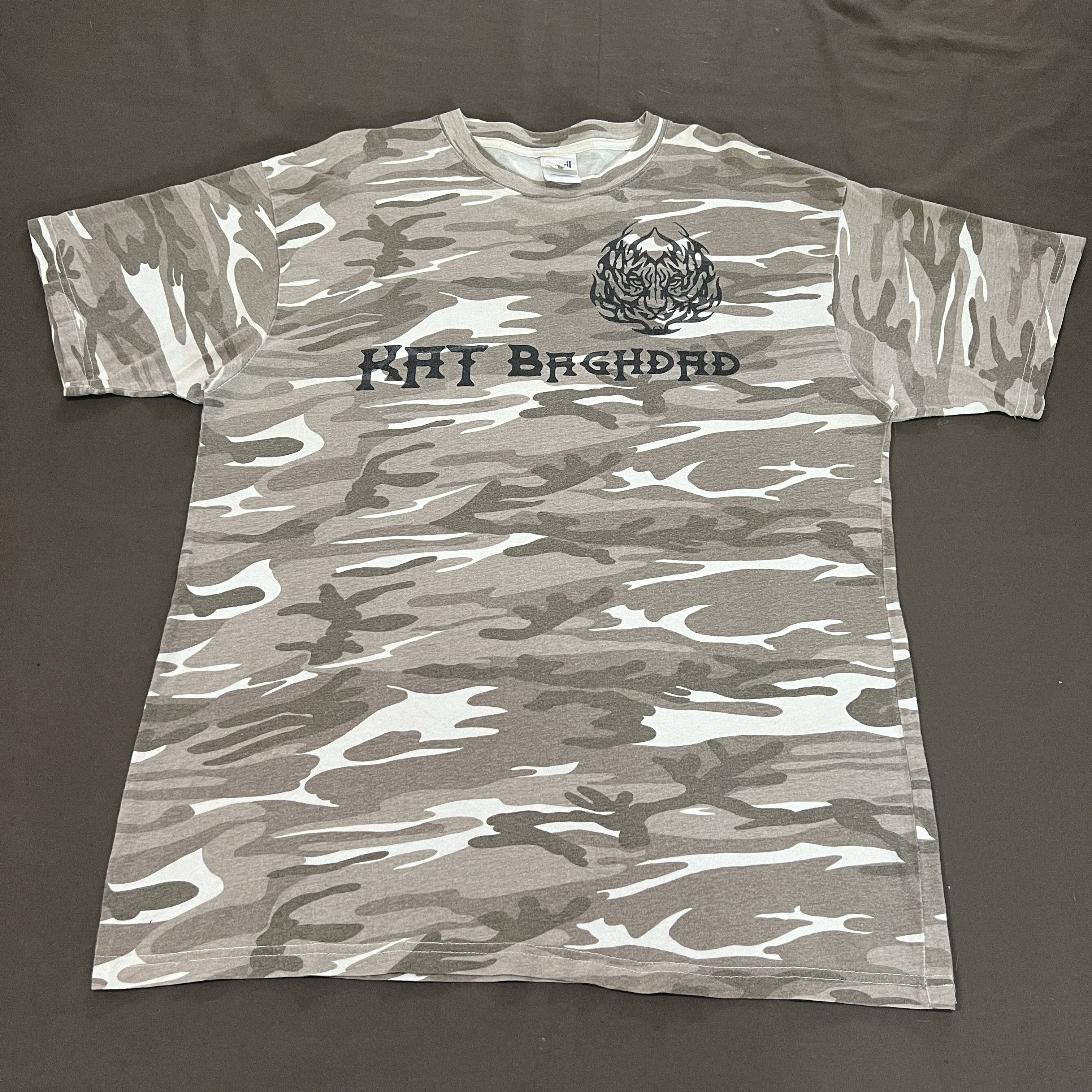 Vintage Vintage Y2K Kat Baggdad Promo Tee Military War Size US L / EU 52-54 / 3 - 1 Thumbnail