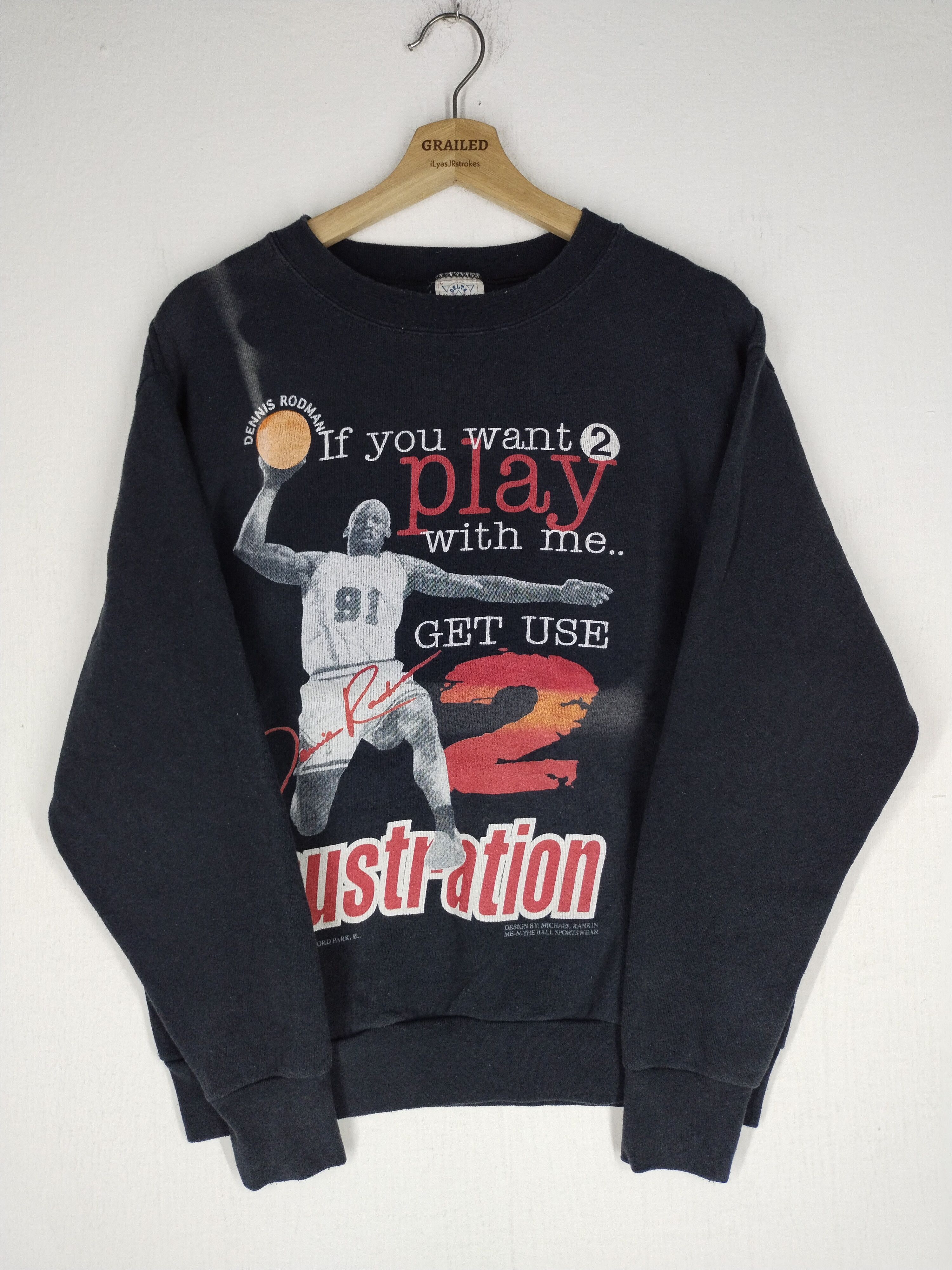 Vintage Vintage 1997's Dennis Rodman Design by Michael Rankin Size US M / EU 48-50 / 2 - 5 Thumbnail