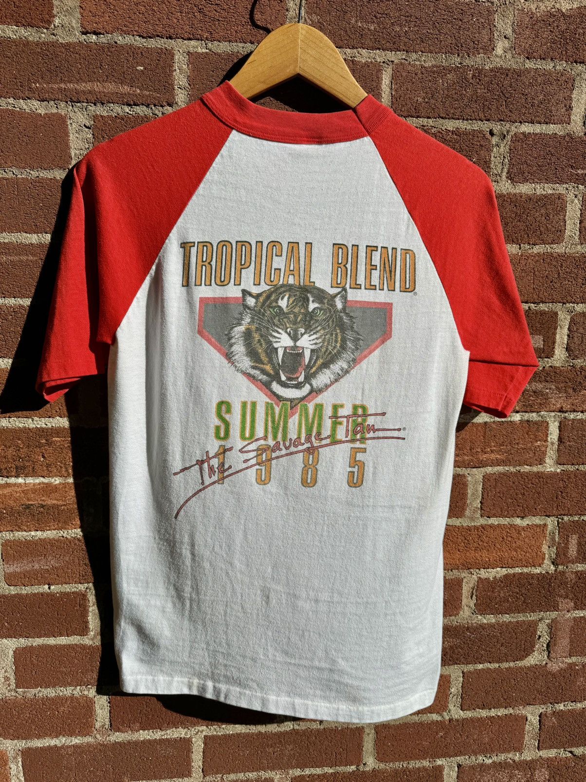 Band Tees × Vintage 1985 Vintage Rock Band Summer Tour Concert Tee Size US M / EU 48-50 / 2 - 3 Thumbnail