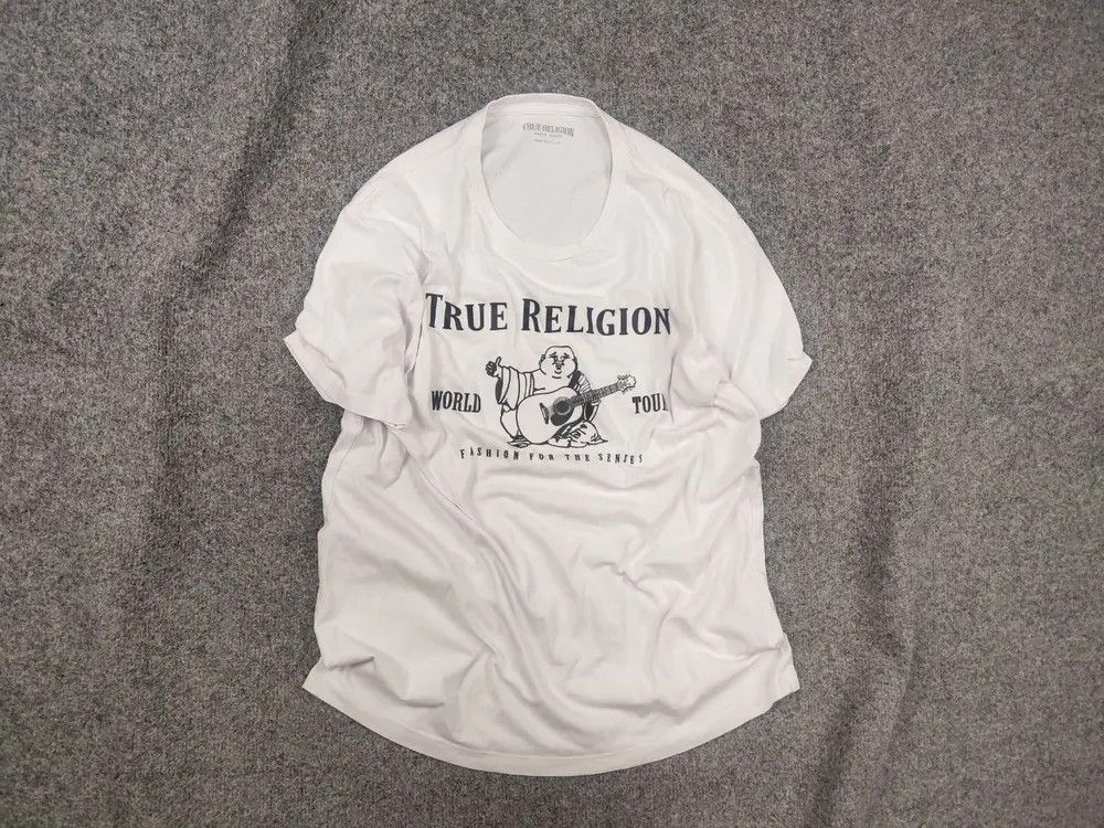 True Religion True Religion Buddha Ss Tee print Vintage Supreme Style Y2K Size US L / EU 52-54 / 3 - 1 Thumbnail