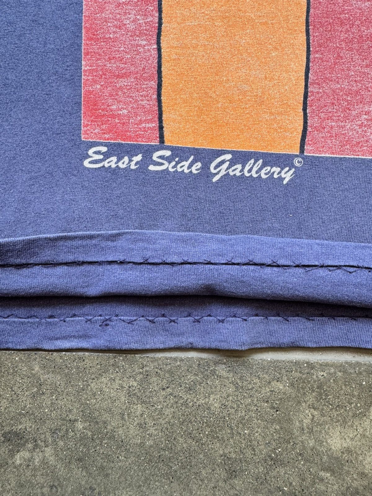 Vintage VTG ‘90s Thierry Noir Art Tee Shirt East Side Gallery Haring Size US L / EU 52-54 / 3 - 8 Thumbnail