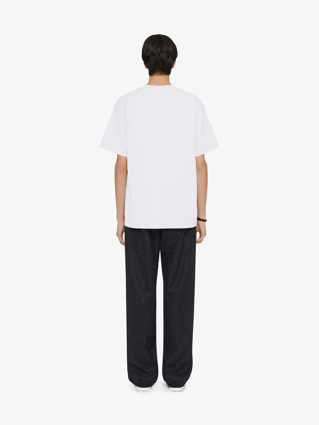 Givenchy o1w1db10325 Standrad Short Slaave Base in White Size US XL / EU 56 / 4 - 5 Thumbnail