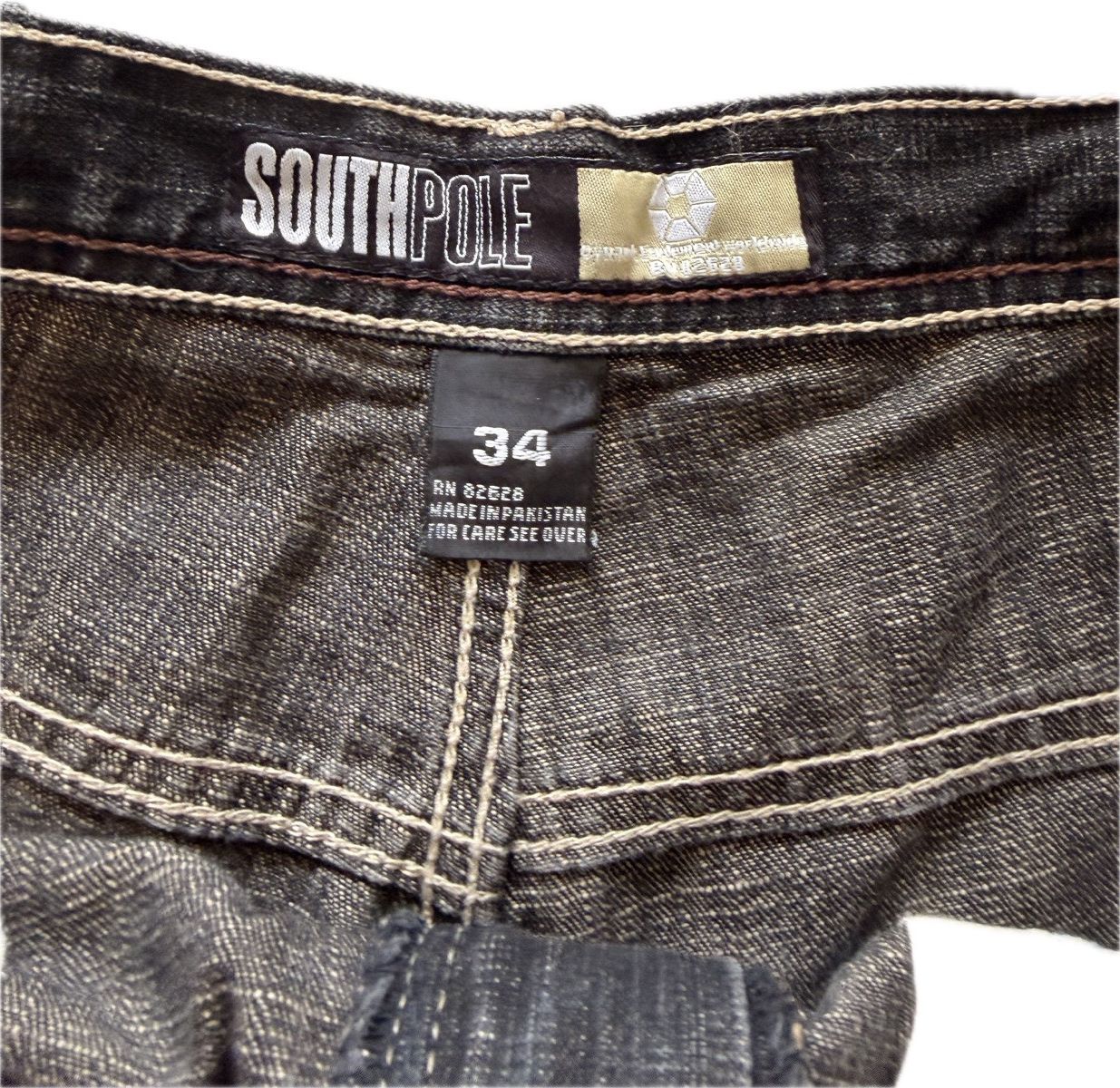 Southpole Gold Tab Black Southpole Jorts Size US 34 / EU 50 - 9 Thumbnail