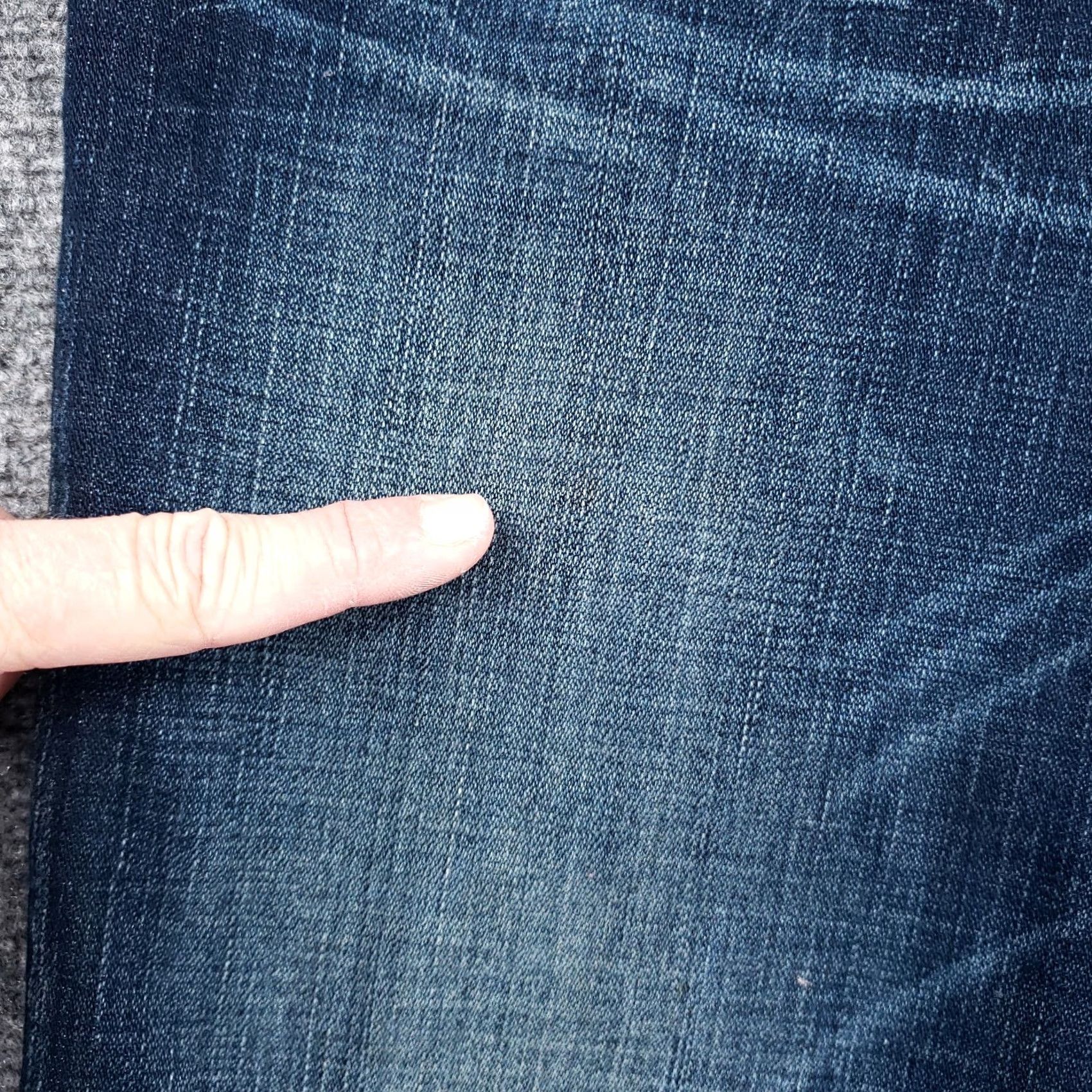 Vintage Buckle BKE Jeans Capri Womens 27 Blue Kate Low Rise Stretch Dark Wash Denim Size 27" / US 4 / IT 40 - 4 Thumbnail