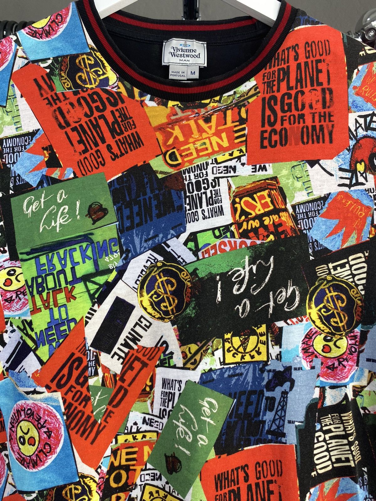 Vivienne Westwood Vivienne Westwood MAN Graphic All Over Print T-Shirt Size US M / EU 48-50 / 2 - 6 Thumbnail
