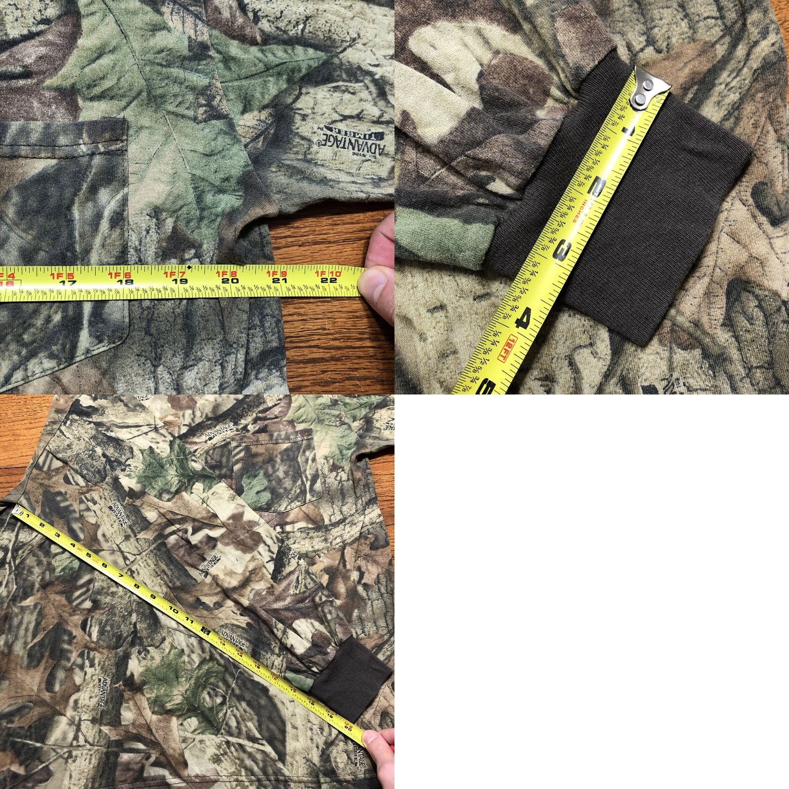 Vintage VINTAGE RedHead Advantage Hardwood Camo Long Sleeve T Shirt Mens L Hunting Shirt Size US L / EU 52-54 / 3 - 8 Thumbnail