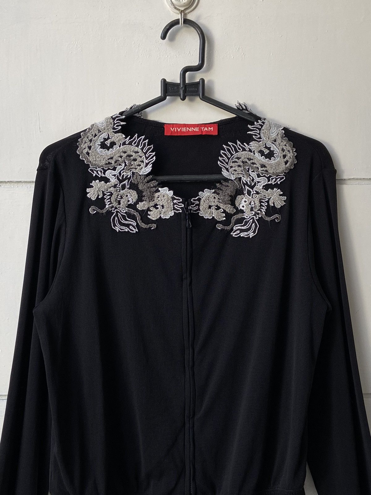 Vivienne Tam VIVIENNE TAM Black Jacket/Cardigan Size XS / US 0-2 / IT 36-38 - 10 Thumbnail