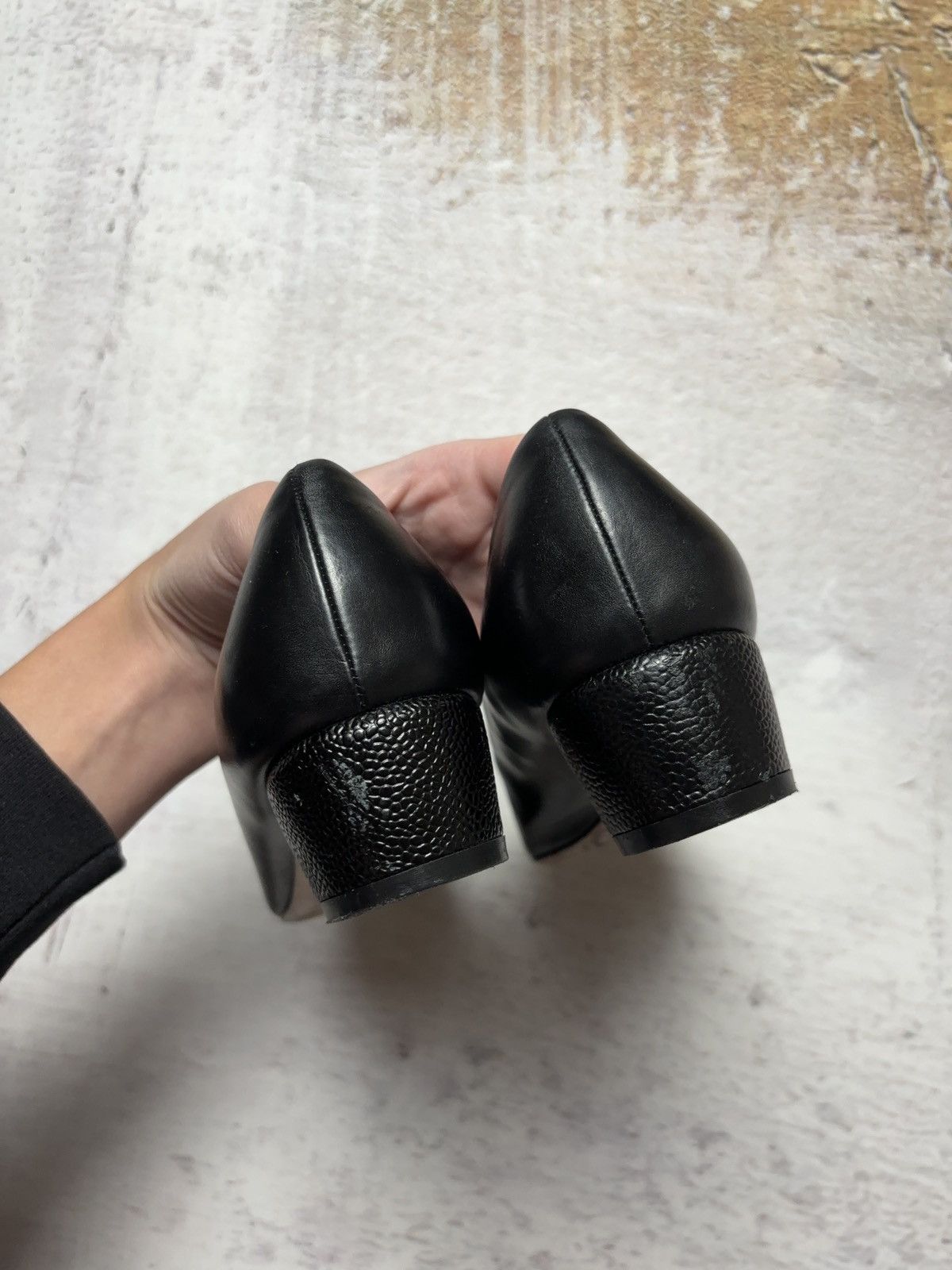 Salvatore Ferragamo Salvatore Ferragamo leather Italian vintage shoes mules Size US 8 / IT 38 - 4 Thumbnail