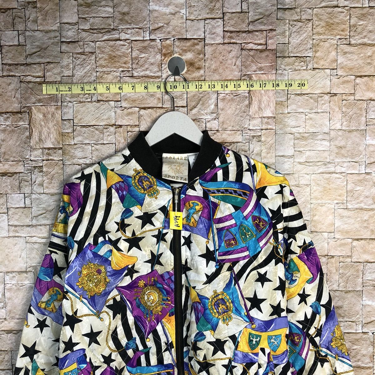 Vintage Solare Sporta vintage art design Jacket #A299 Size US M / EU 48-50 / 2 - 2 Thumbnail