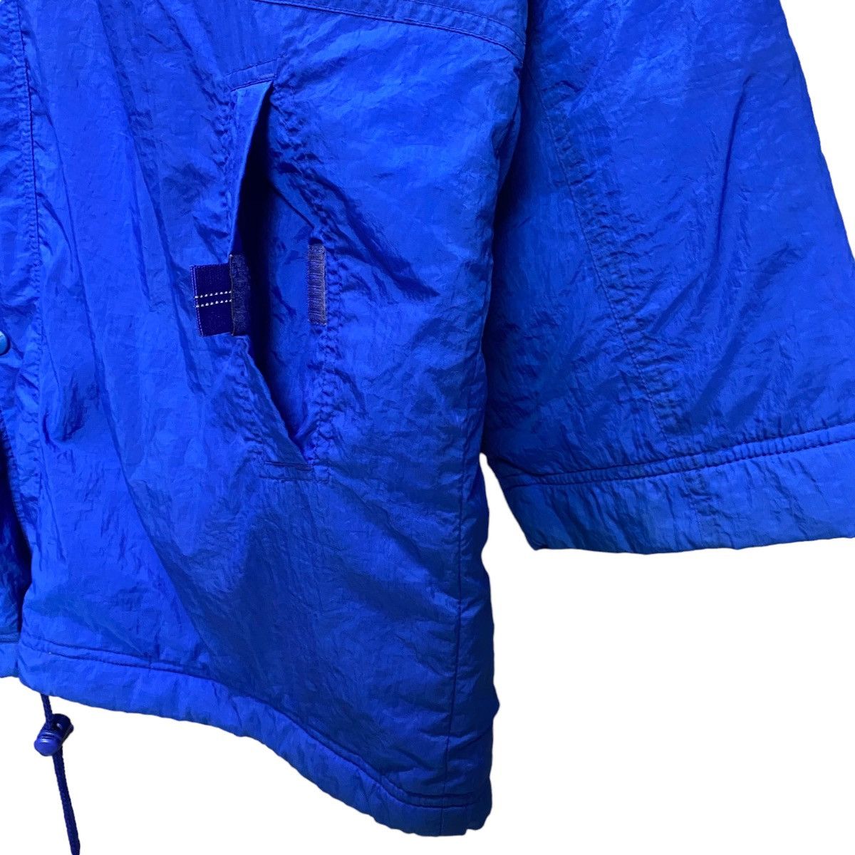 Nike × Vintage Nike 90s Big swoosh padded parka hoodie jacket Size US M / EU 48-50 / 2 - 12 Thumbnail