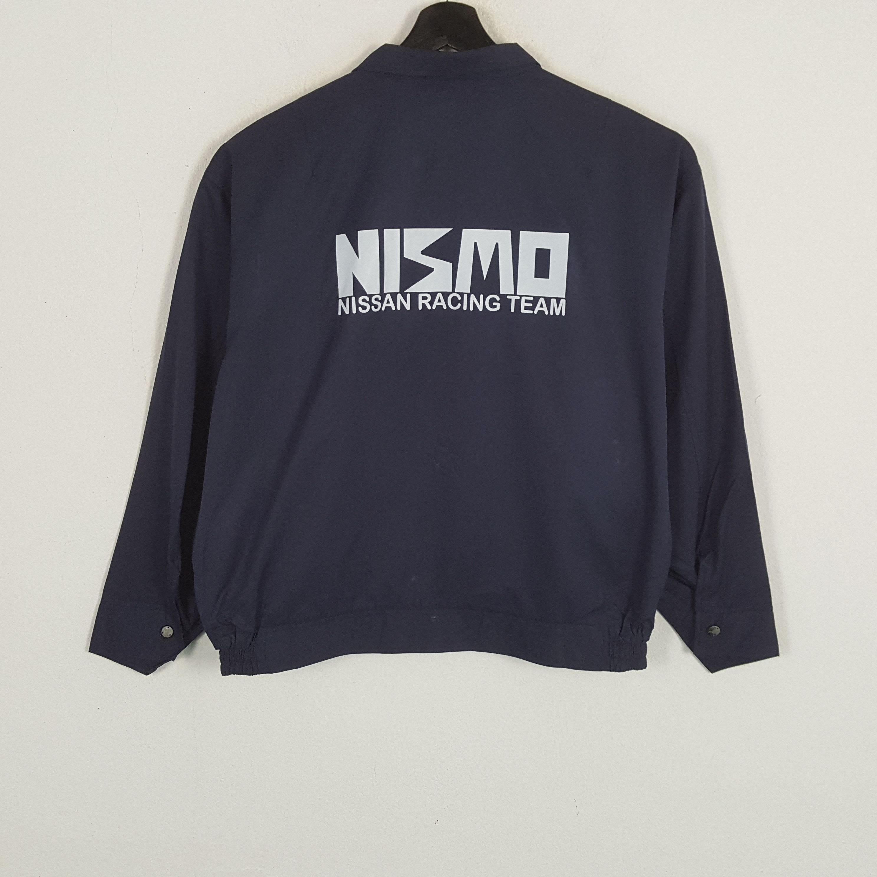 Japanese Brand × Vintage Nismo Nissan Racing Team Custom Art Shell Jacket Size US XL / EU 56 / 4 - 1 Thumbnail