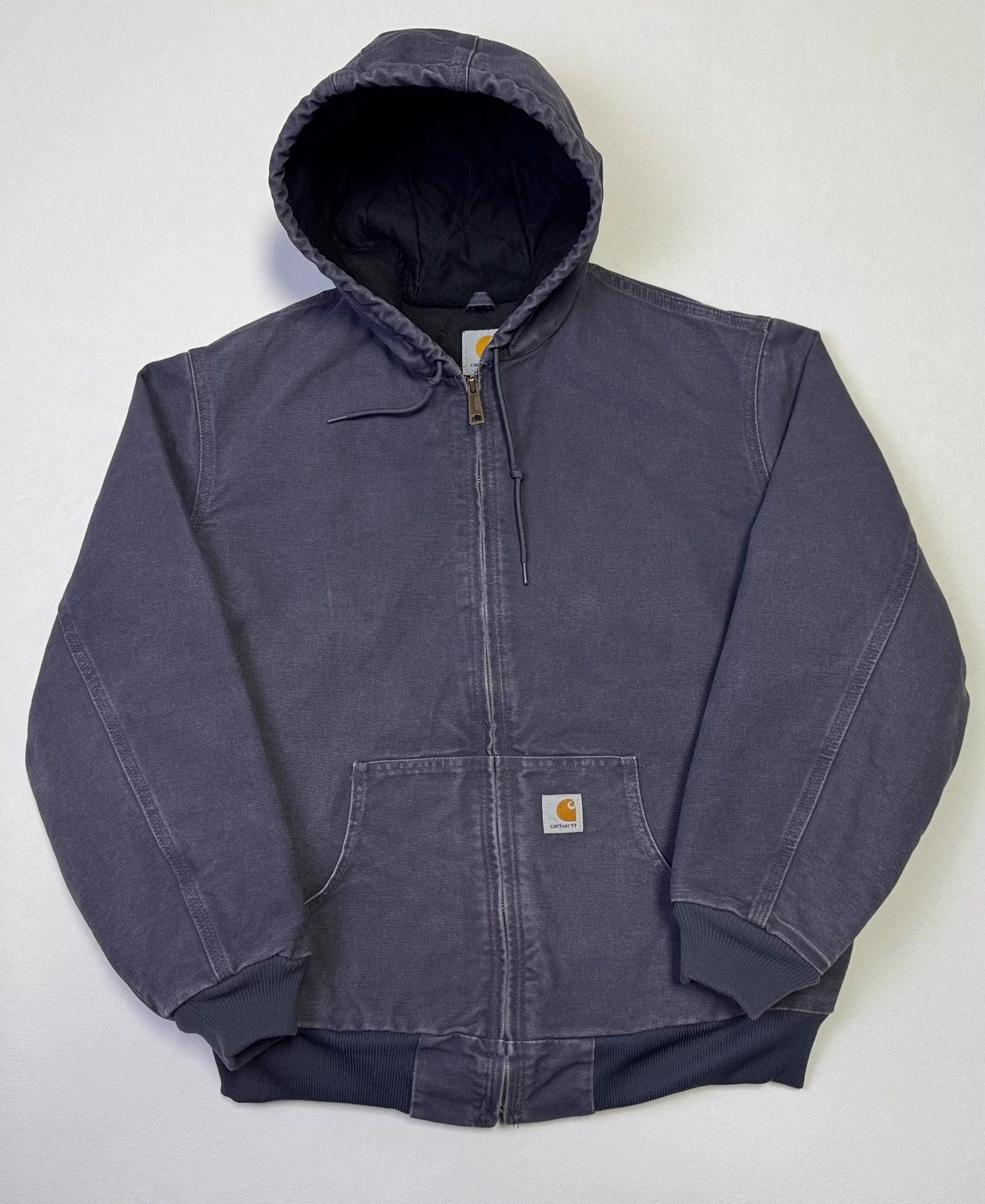 Carhartt Carhartt WJ130 Vintage Coal Women's L Hooded Work Jacket Size L / US 10 / IT 46 - 2 Thumbnail