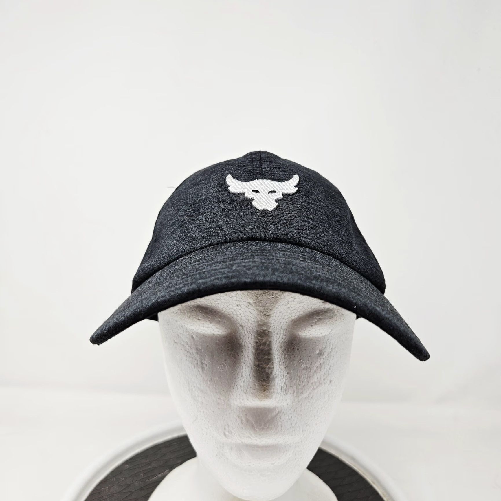 Under Armour Under Armour Hat Cap Baseball Strap Back One Size Black Mens Project Rock Logo Size ONE SIZE - 2 Thumbnail